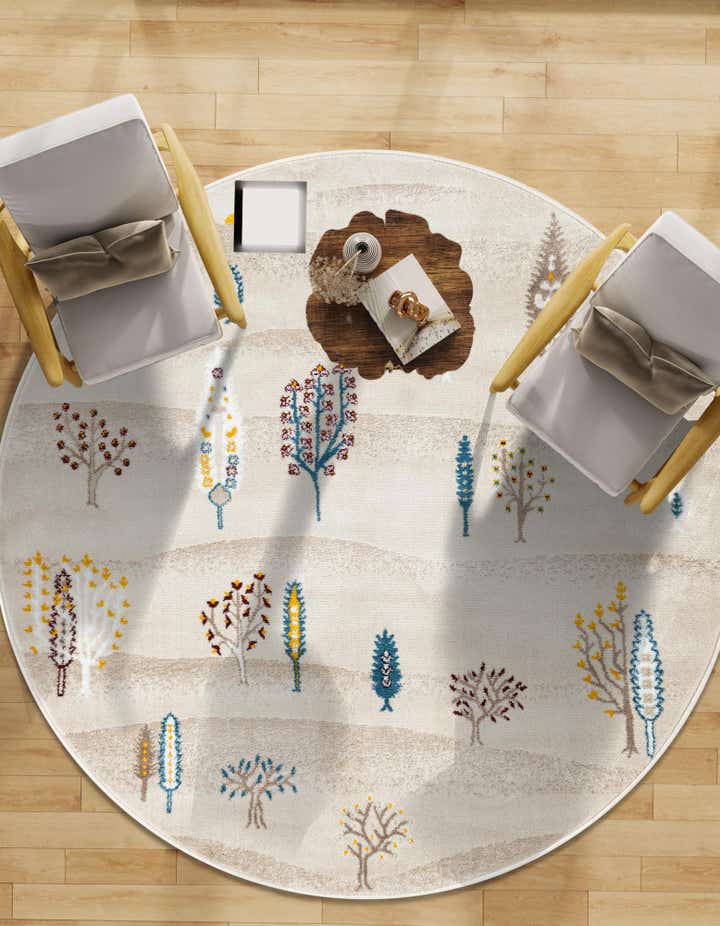 7' 10 x 7' 10 Laguna Round Rug