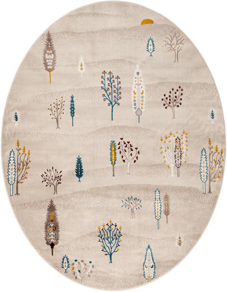 Detail image of 7' 10 x 7' 10 Laguna Round Rug