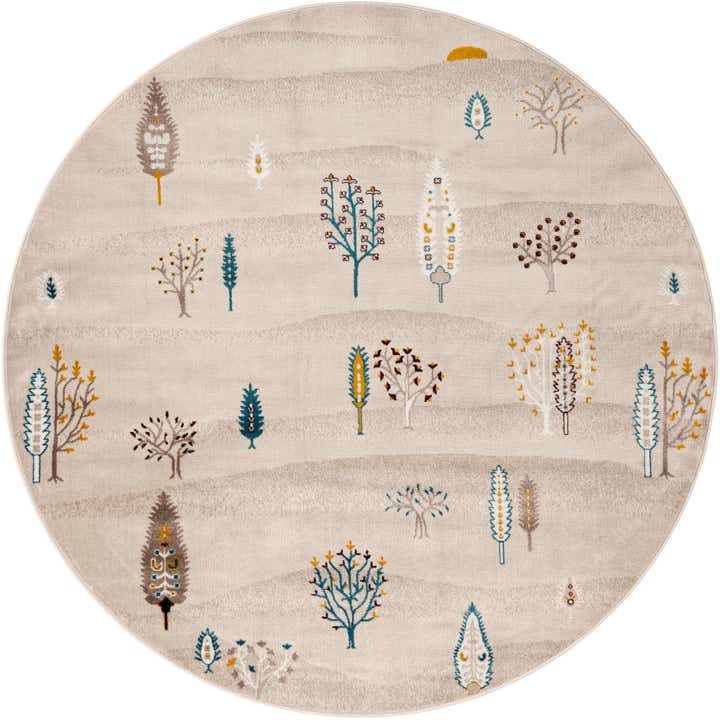 7' 10 x 7' 10 Laguna Round Rug