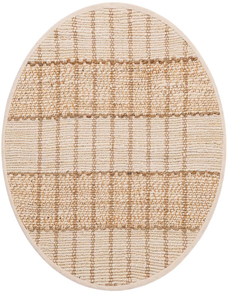 Detail image of 3' 1 x 3' 1 Hand Braided Laurel Handwoven Jute Round Rug