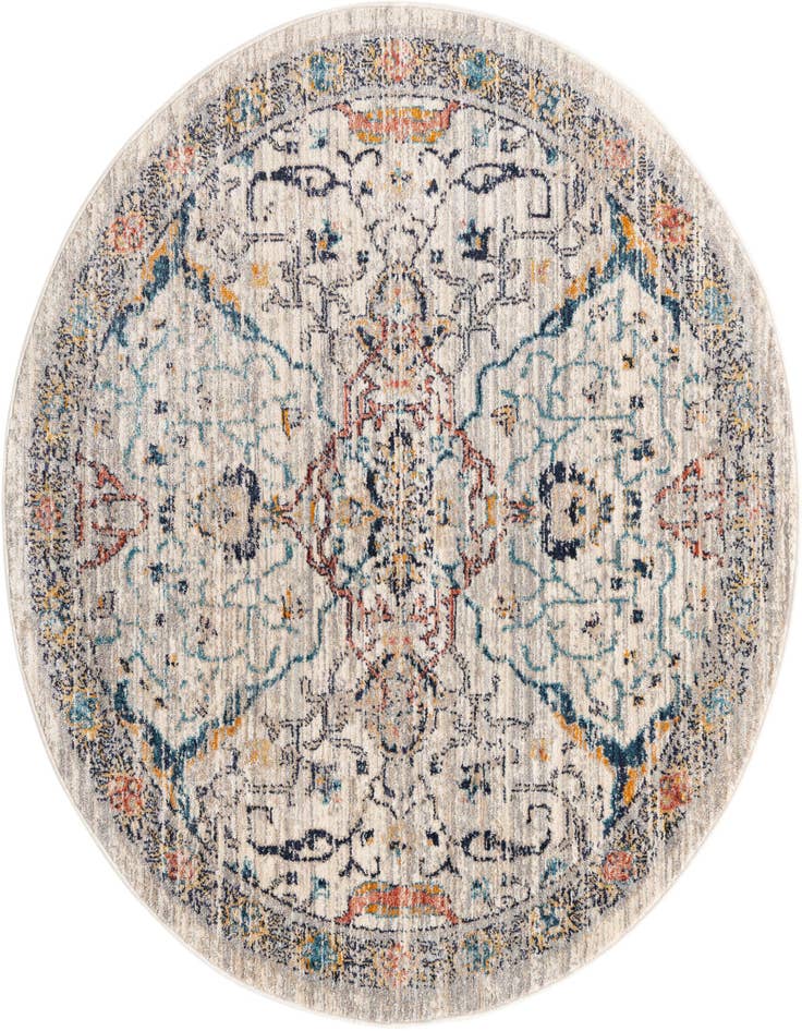 Detail image of 5' 2 x 5' 2 Lola Round Rug