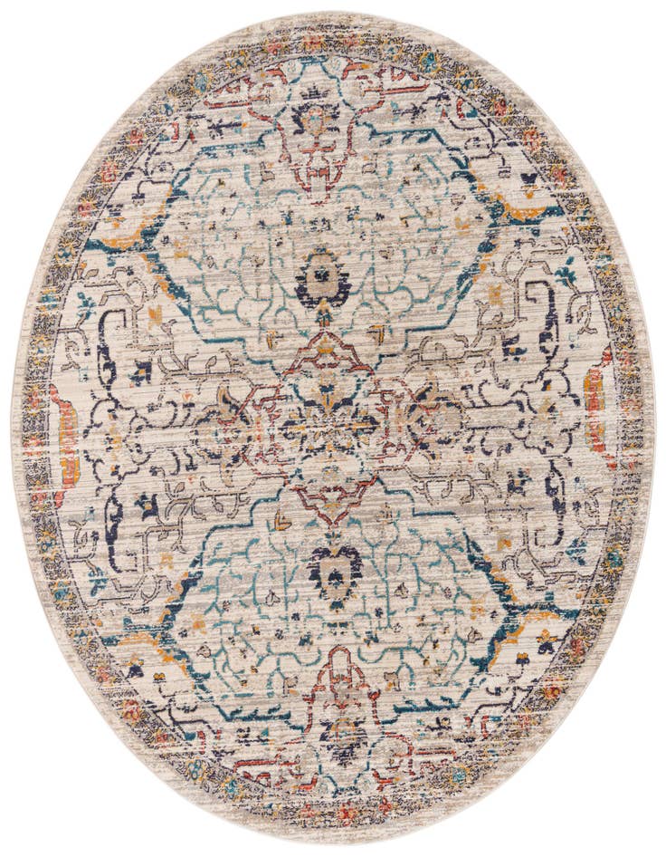 Detail image of 7' 10 x 7' 10 Lola Round Rug