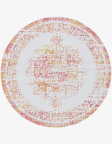 Ivory Lucerne Round Rug