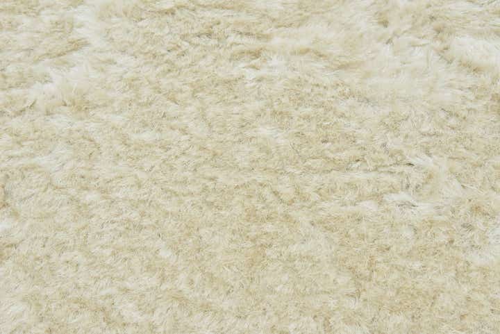 7' x 7' Luxury Solid Shag Round Rug