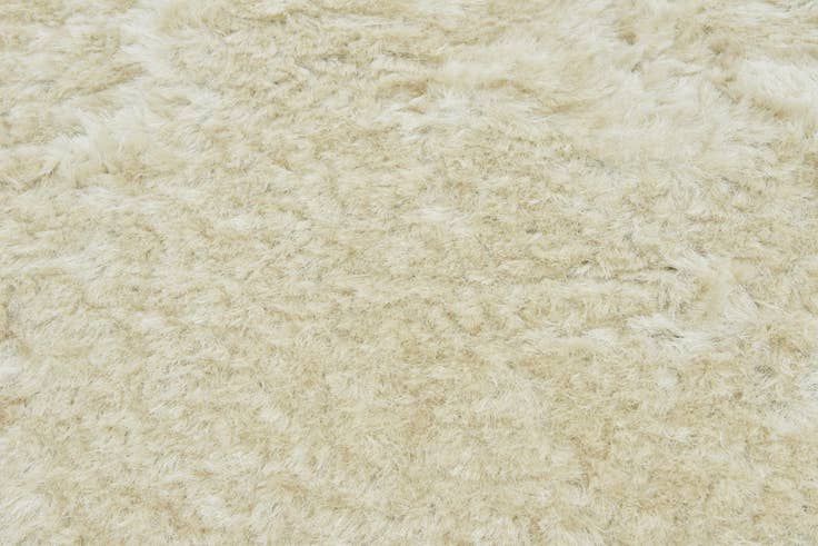 Detail image of 7' x 7' Luxury Solid Shag Round Rug