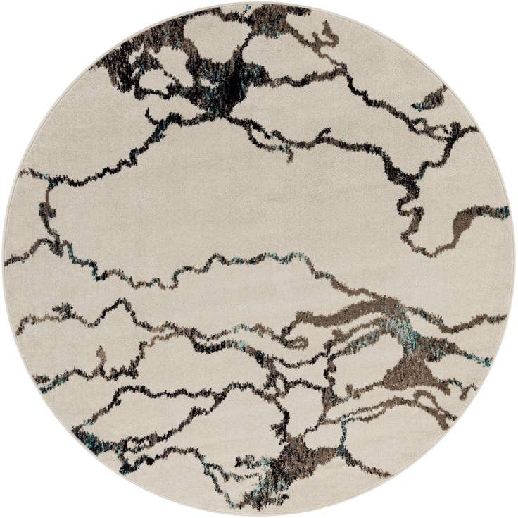 Detail image of 7' 10 x 7' 10 Madeline Round Rug