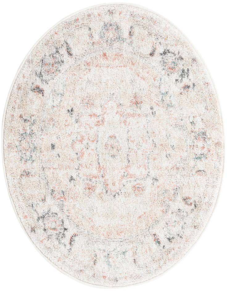 Detail image of 3' x 3' Madeline Vintage Round Rug
