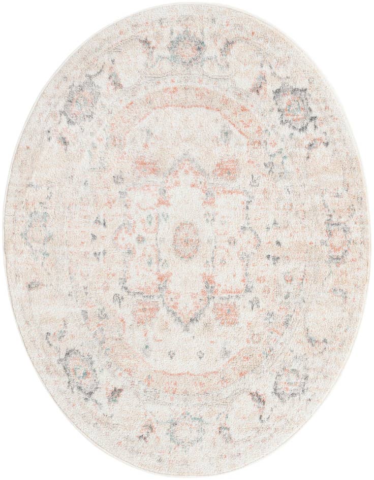 Detail image of 4' x 4' Madeline Vintage Round Rug