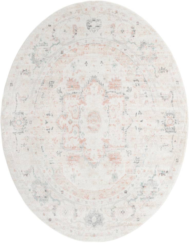 Detail image of 7' x 7' Madeline Vintage Round Rug