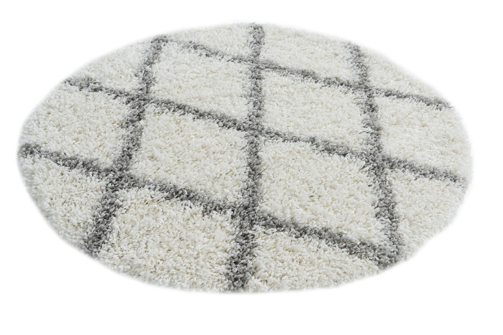 3' 10 x 4' Marrakesh Shag Round Rug