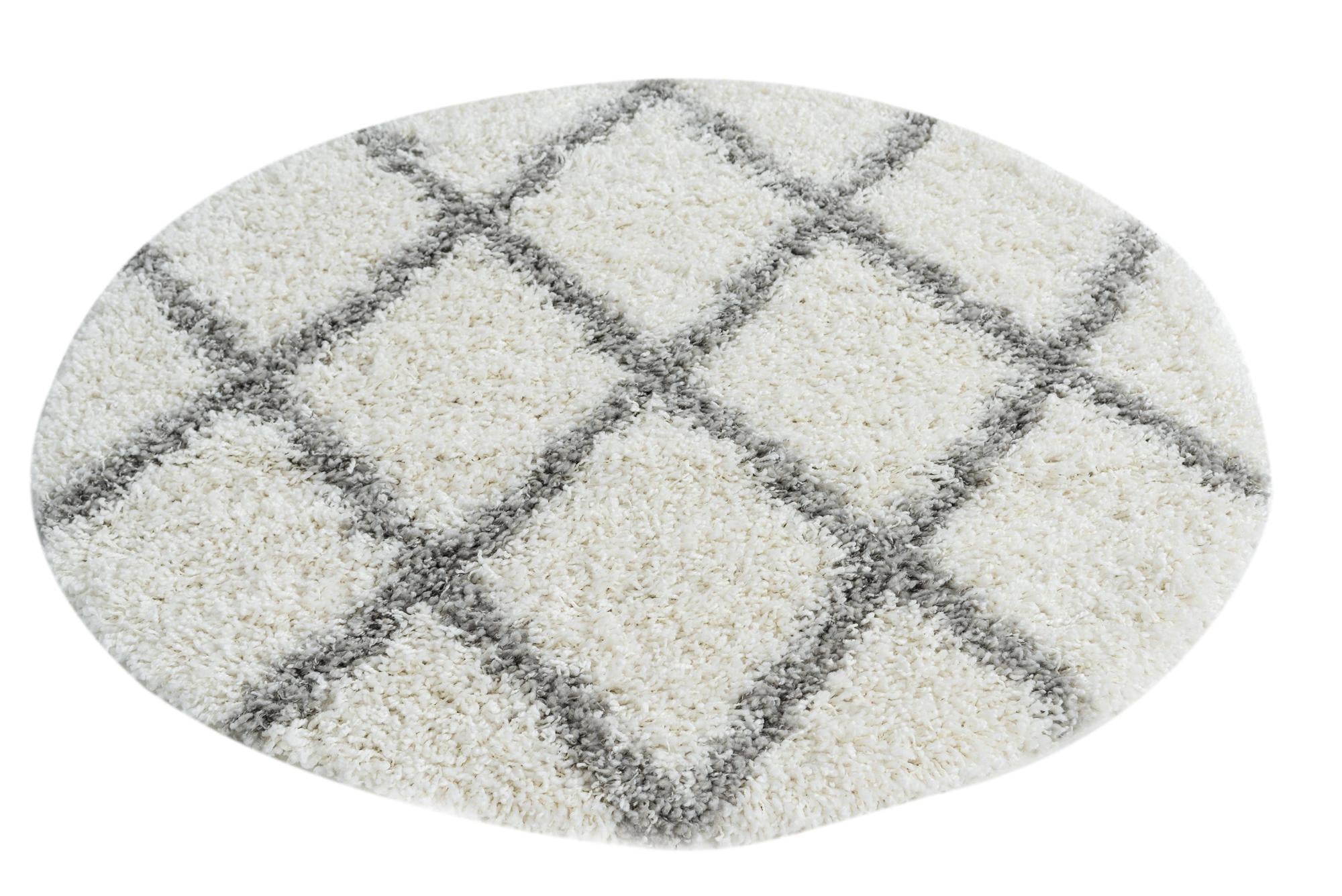3' 10 x 4' Marrakesh Shag Round Rug
