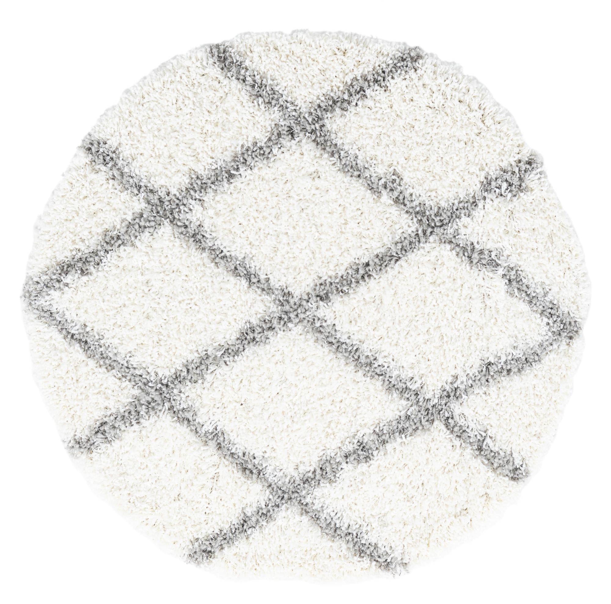 3' 10 x 4' Marrakesh Shag Round Rug