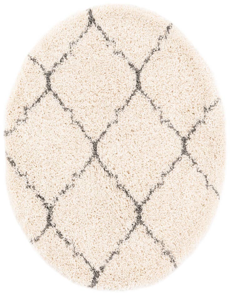 Detail image of 4' x 4' Marrakesh Shag Round Rug