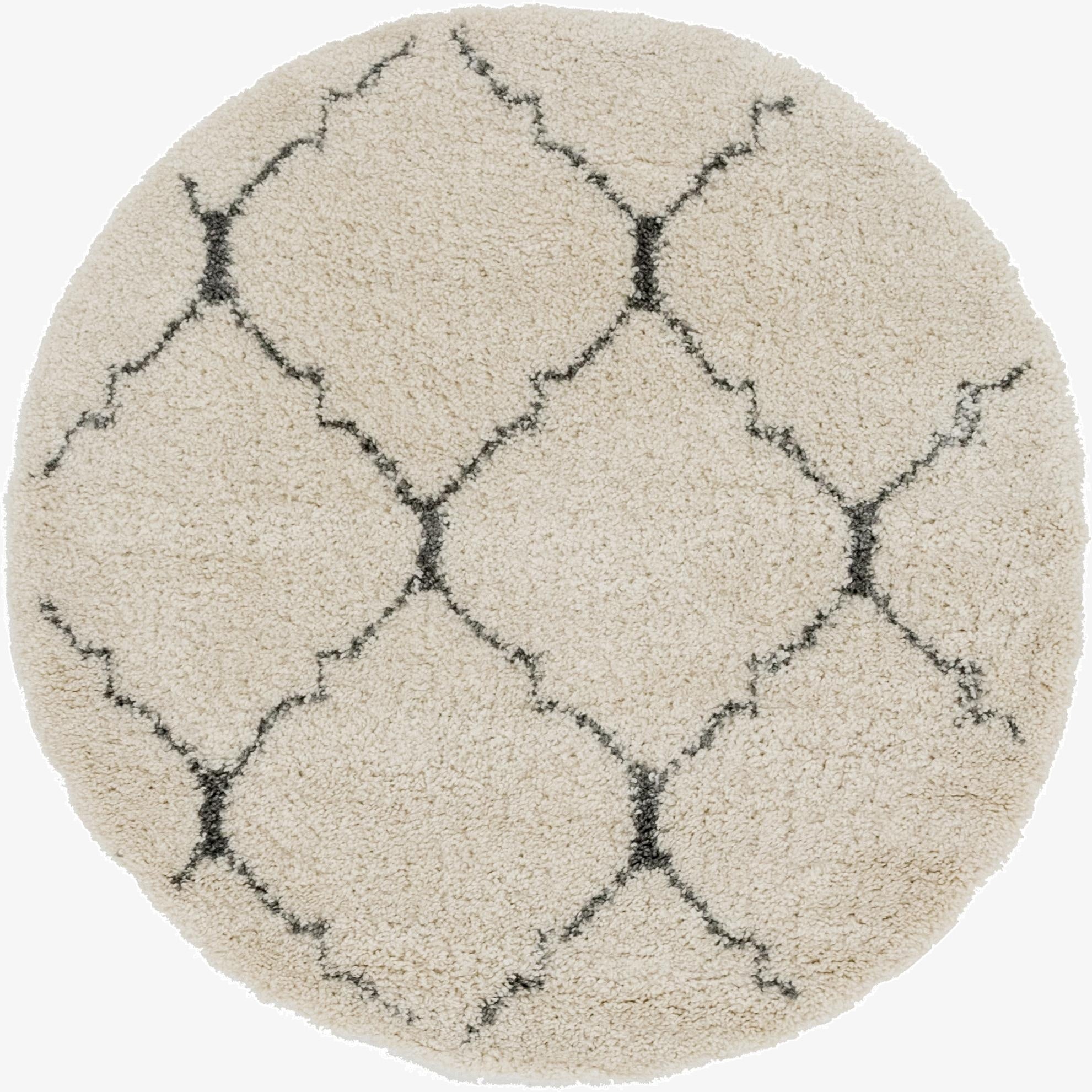 5' x 5' Marrakesh Shag Round Rug