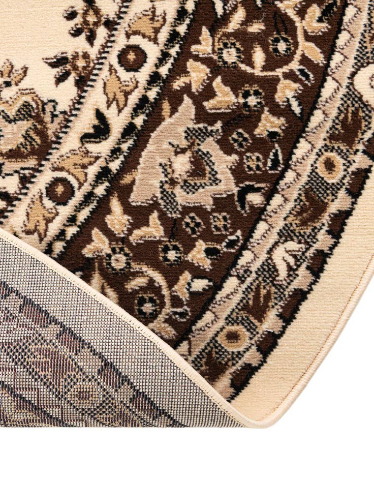 Detail image of 7' 10 x 7' 10 Mashad Design Round Rug