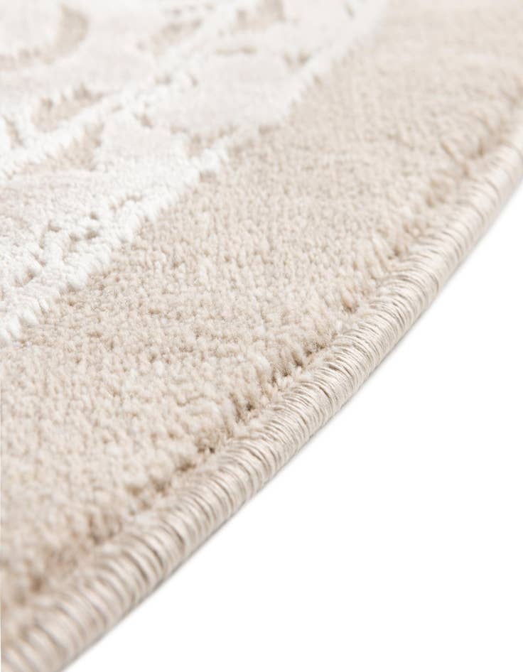 Detail image of 6' 7 x 6' 7 Modern Classical Round Rug