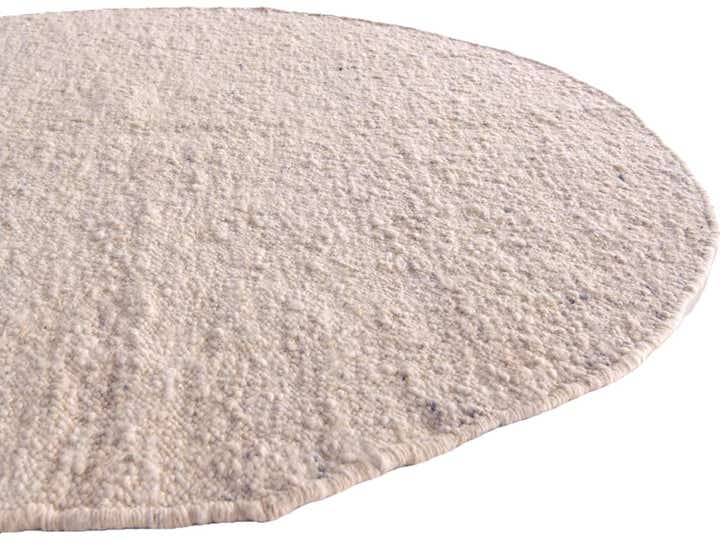 4' 10 x 5' 1 Hand Knotted Moroccan Wool Round Rug