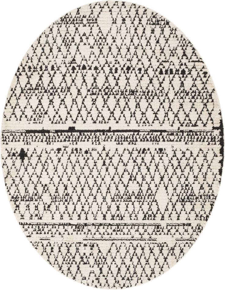 Detail image of 7' x 7' Morocco Round Rug
