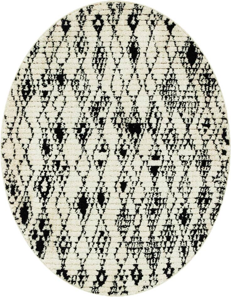 Detail image of 4' x 4' Morocco Round Rug