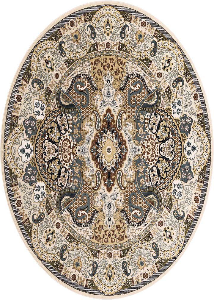 10' x 10' Nain Design Round Rug