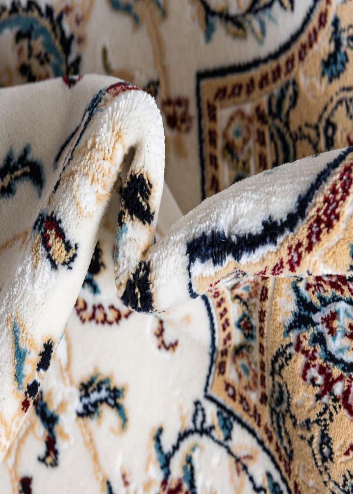 5' x 5' Nain Design Round Rug