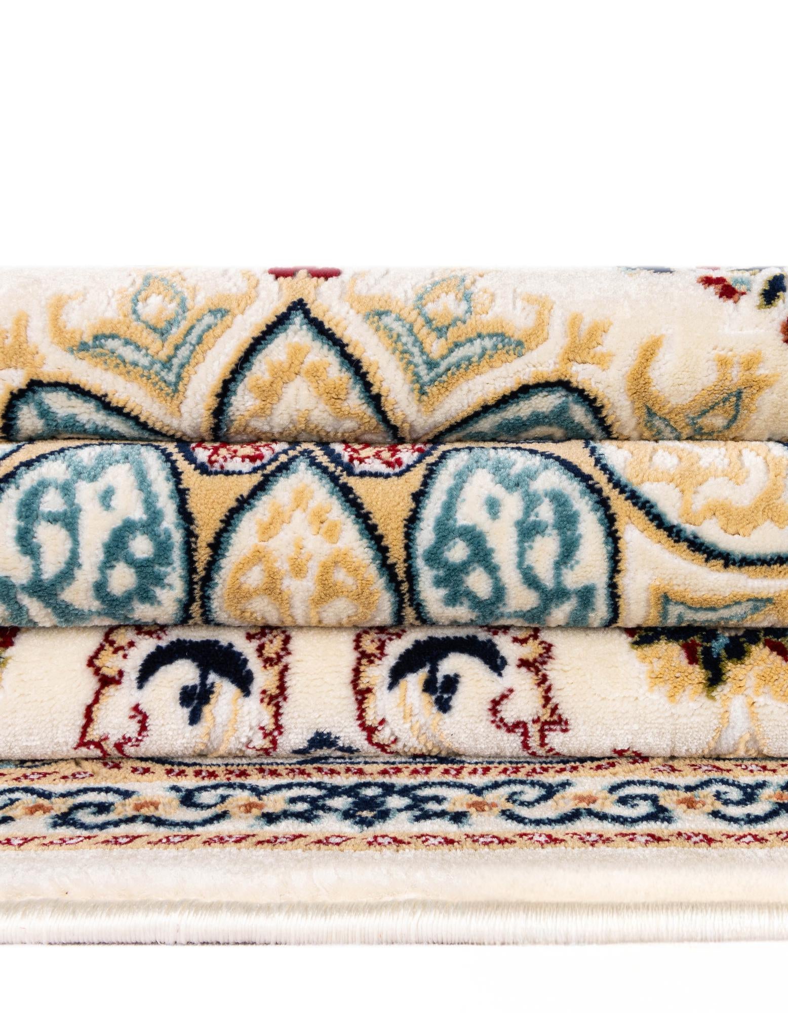 5' x 5' Nain Design Round Rug