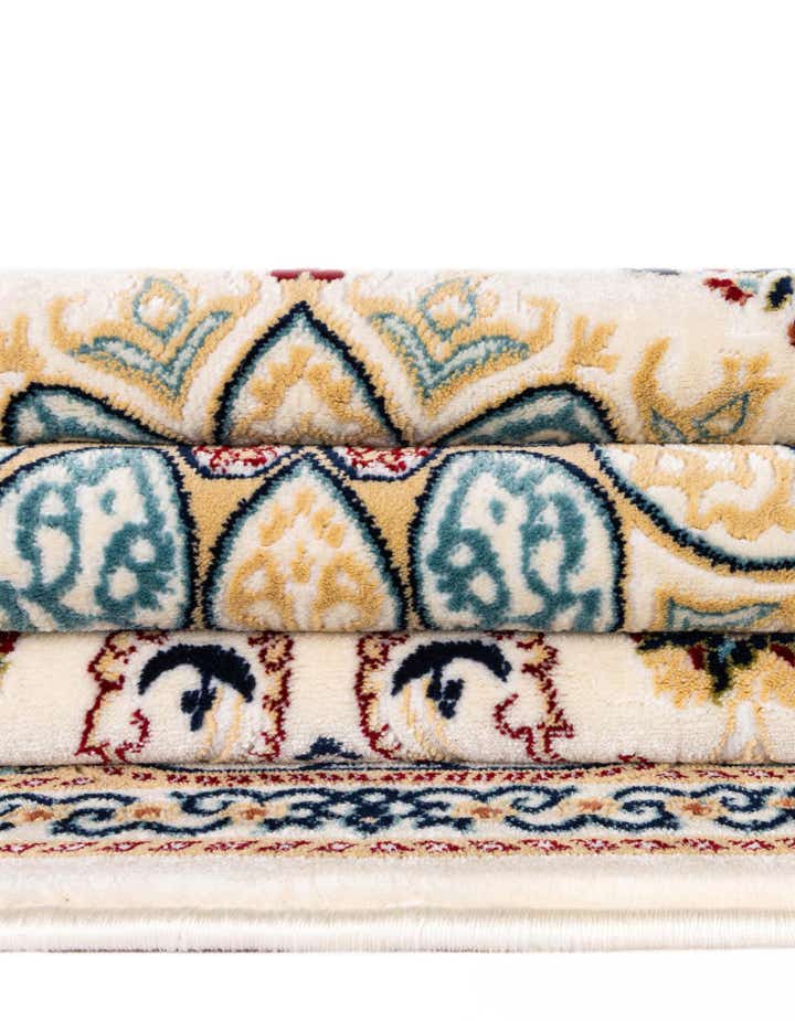 5' x 5' Nain Design Round Rug