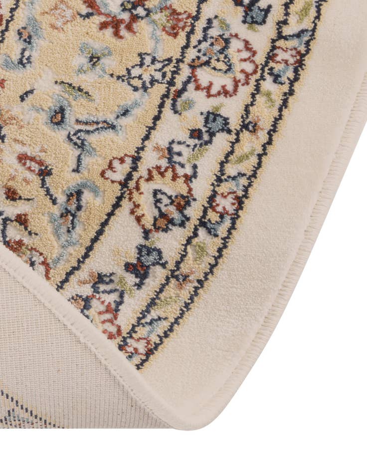 Detail image of 5' 3 x 5' 3 Nain Design Round Rug