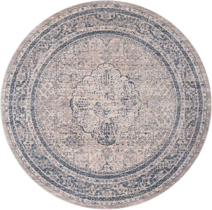 Detail image of 6' x 6' Noble Round Rug