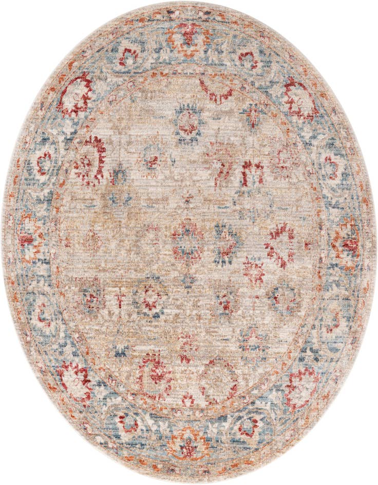 Detail image of 5' x 5' Noble Round Rug
