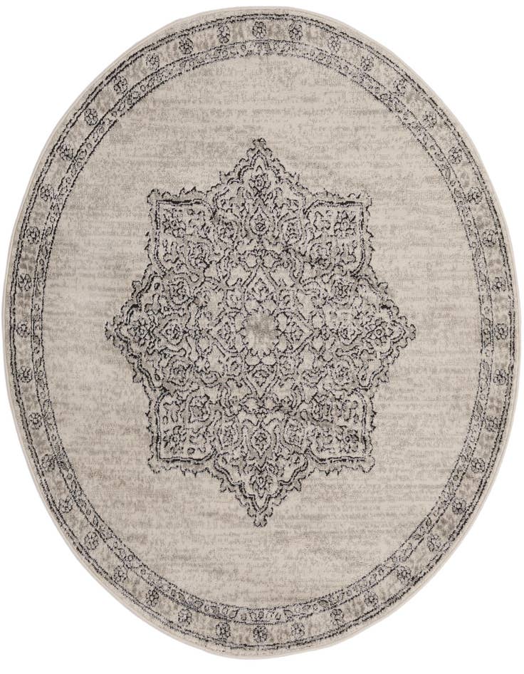Detail image of 5' 3 x 5' 3 Nyla Round Rug
