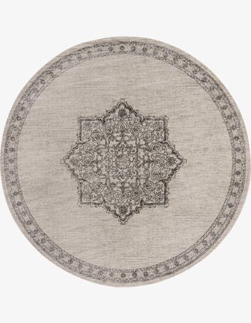 Ivory Nyla Round Rug
