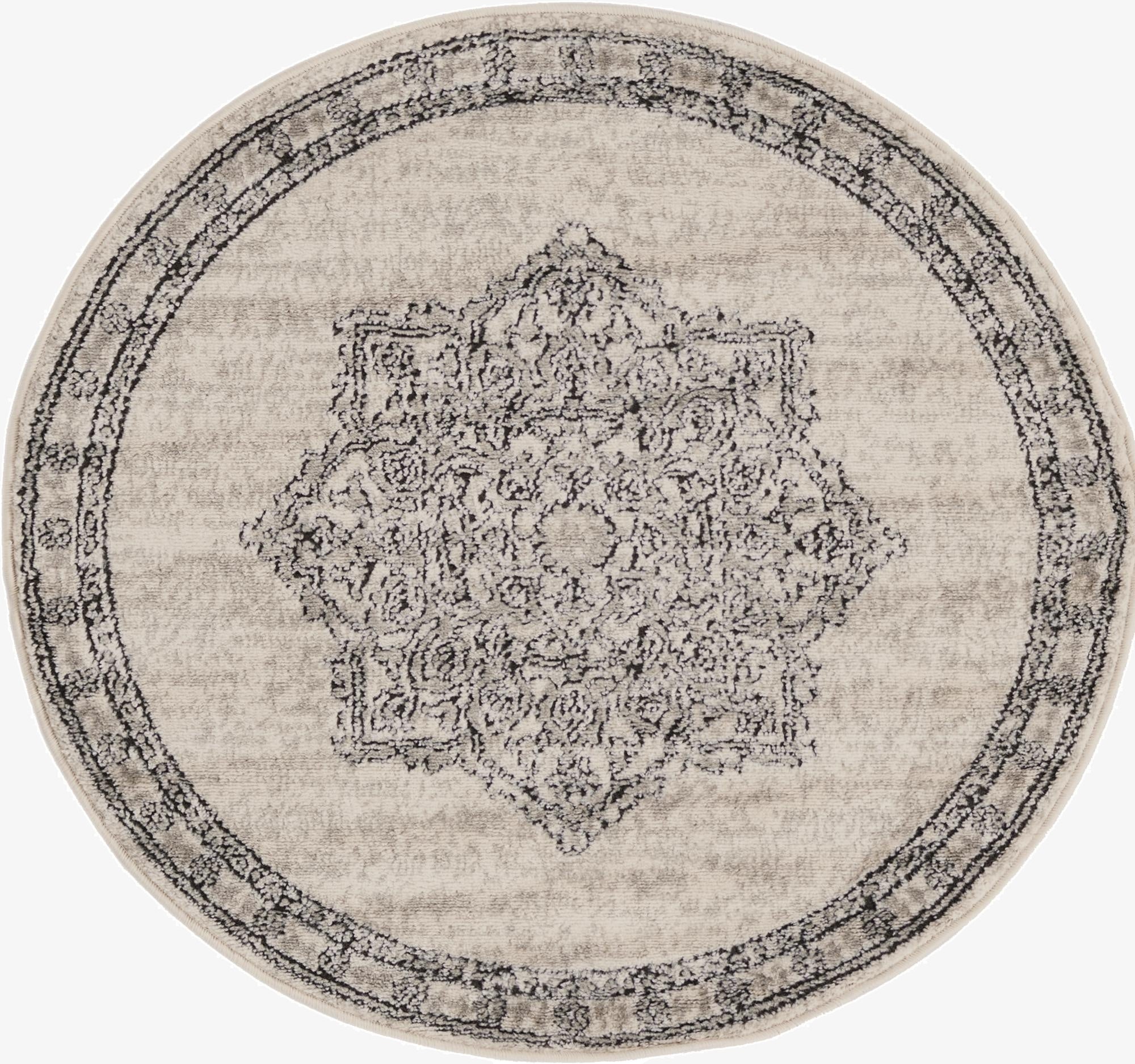 3' 3 x 3' 3 Nyla Round Rug