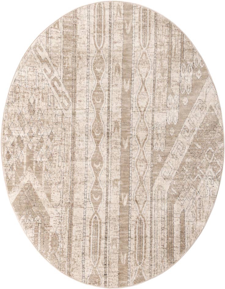 Detail image of 7' x 7' Oregon Round Rug