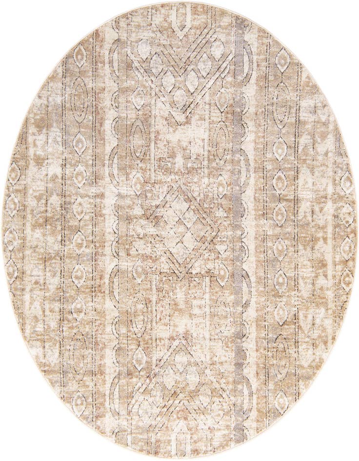 Detail image of 7' x 7' Oregon Round Rug
