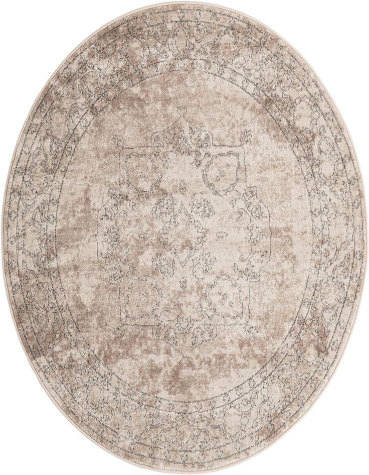 Detail image of 5' 3 x 5' 3 Oregon Round Rug