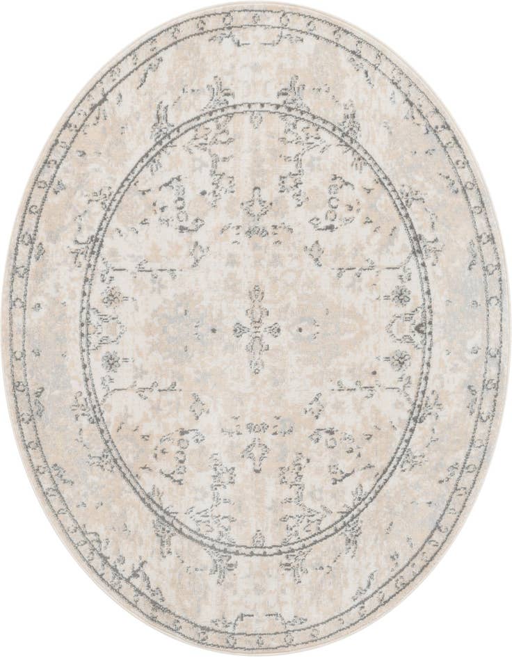 Detail image of 5' 3 x 5' 3 Oregon Round Rug