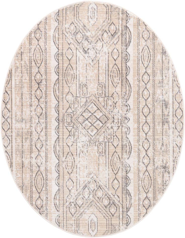 Detail image of 5' 3 x 5' 3 Oregon Round Rug