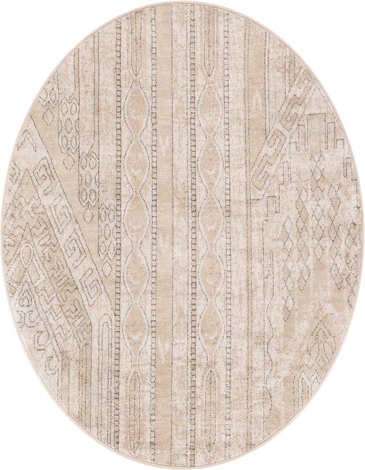 Detail image of 5' 3 x 5' 3 Oregon Round Rug