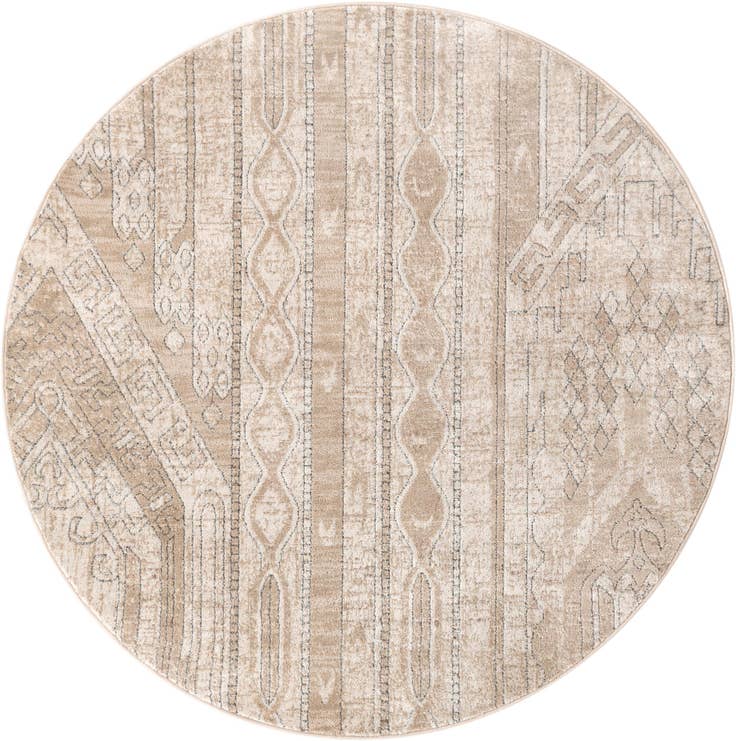 Detail image of 6' x 6' Oregon Round Rug