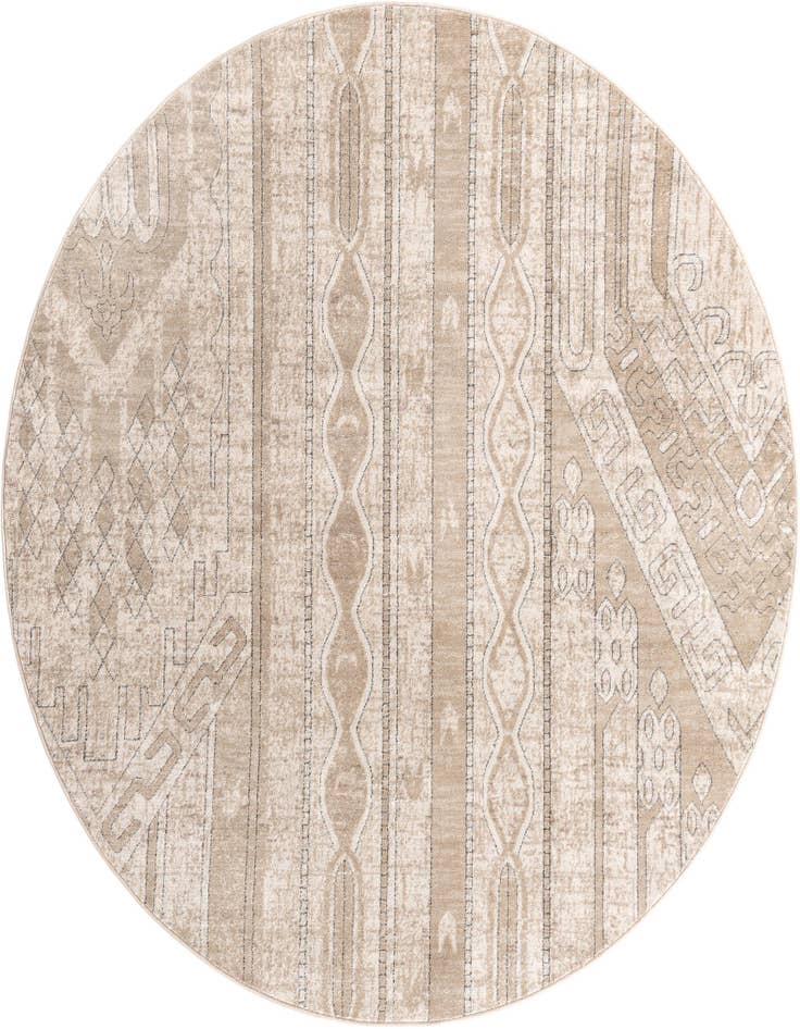 Detail image of 7' 10 x 7' 10 Oregon Round Rug