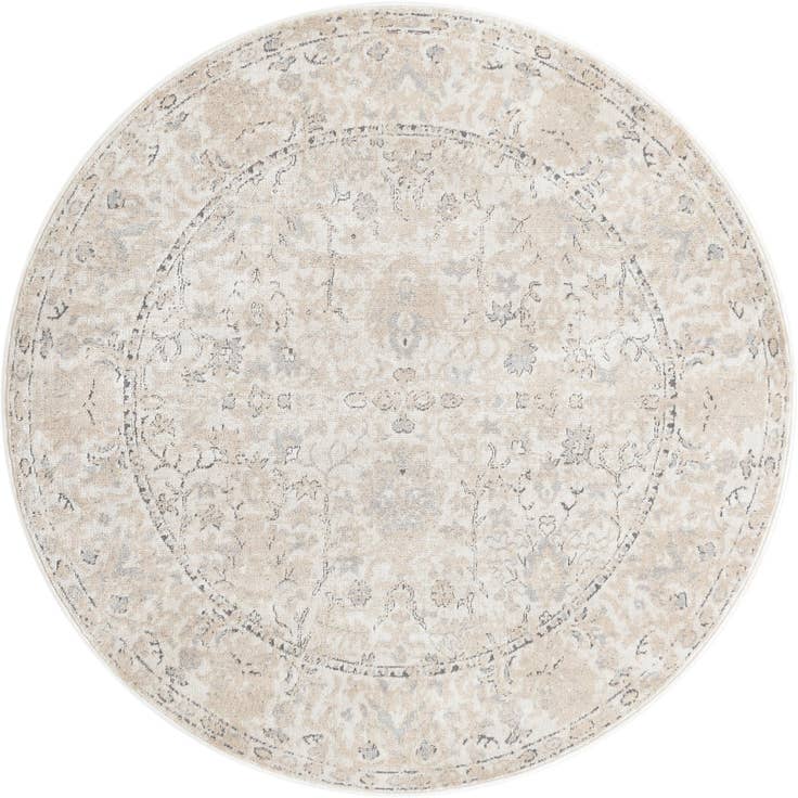 Detail image of 6' 1 x 6' 1 Oregon Round Rug