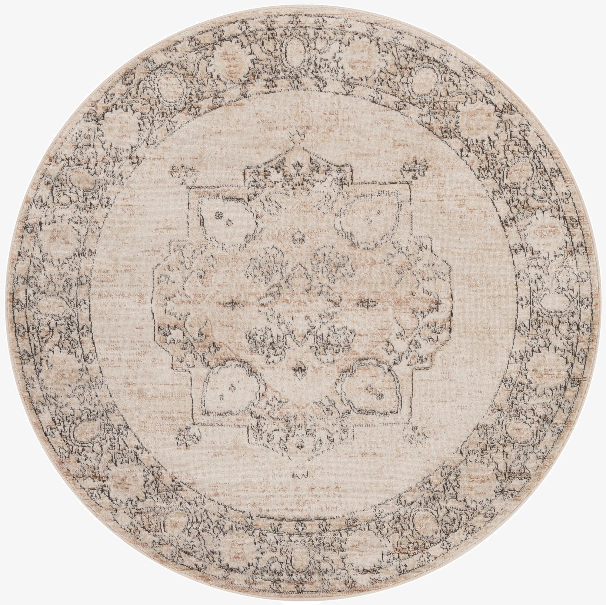 Primary image 5' 3 x 5' 3 Oregon Round Rug