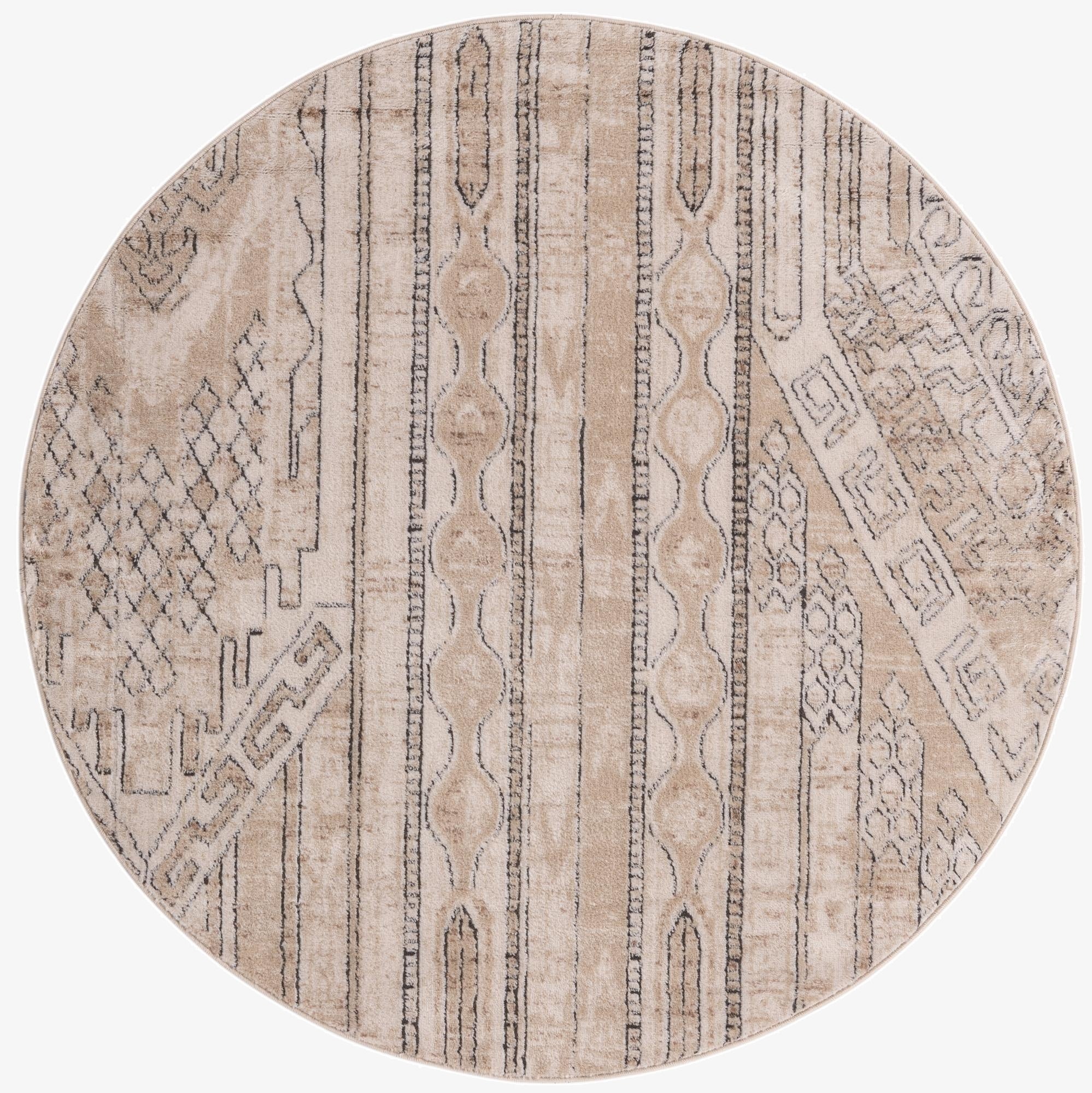 5' 3 x 5' 3 Oregon Round Rug