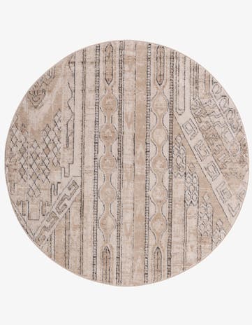 5' 3 x 5' 3 Oregon Round Rug