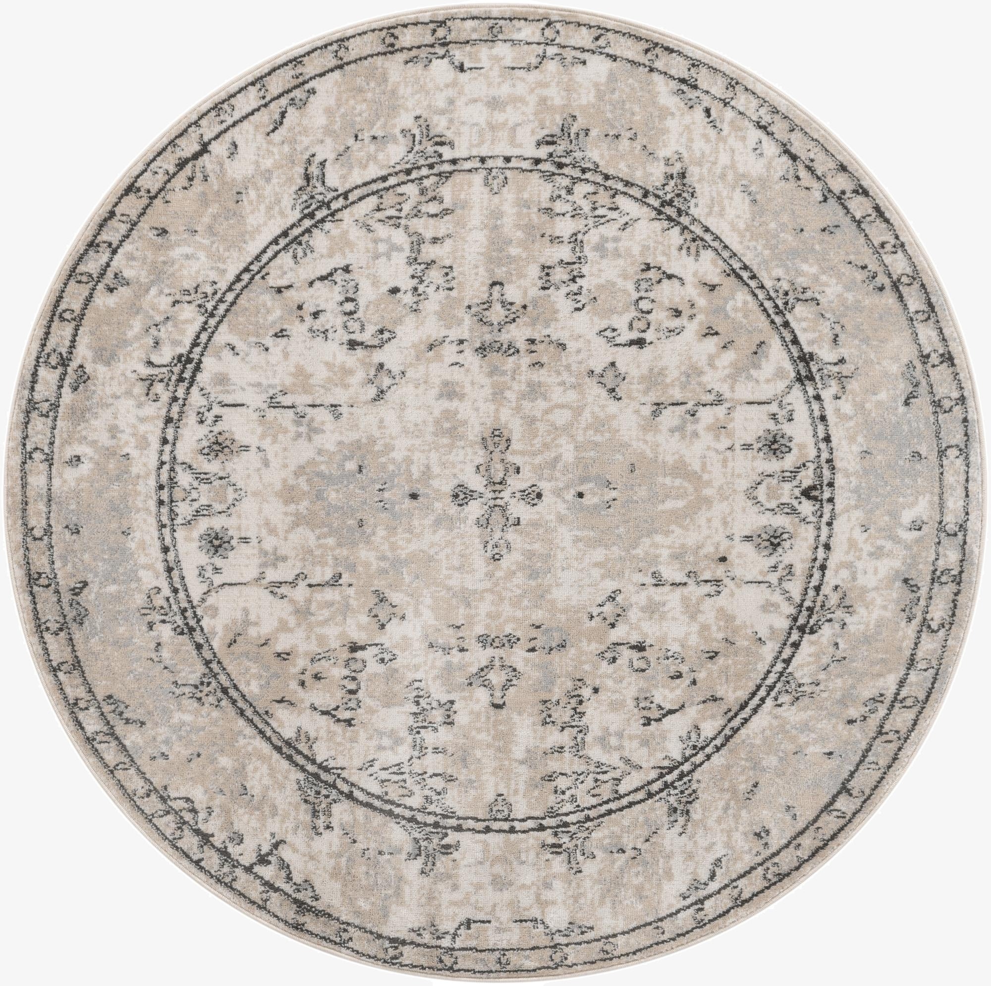 5' 3 x 5' 3 Oregon Round Rug