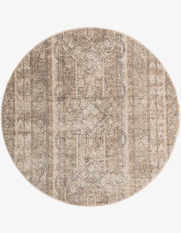 5' 3 x 5' 3 Oregon Round Rug