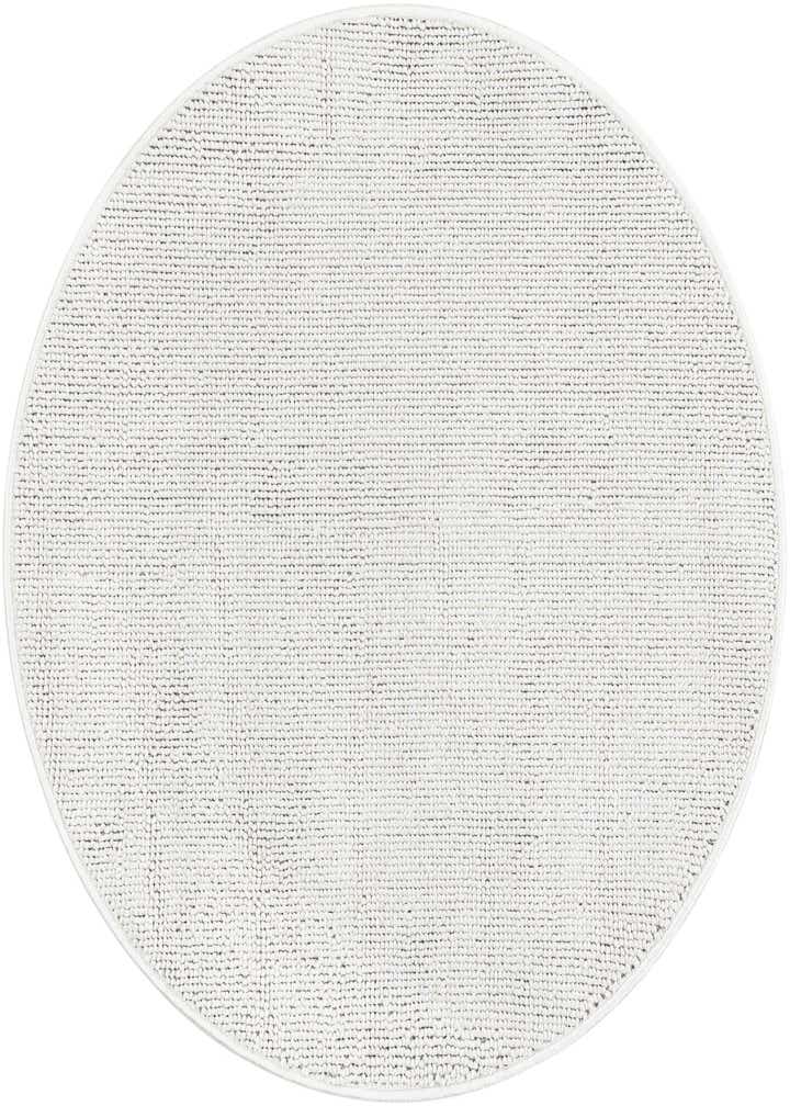 3' 1 x 3' 1 Easy-Clean Solid Indoor / Outdoor Round Rug