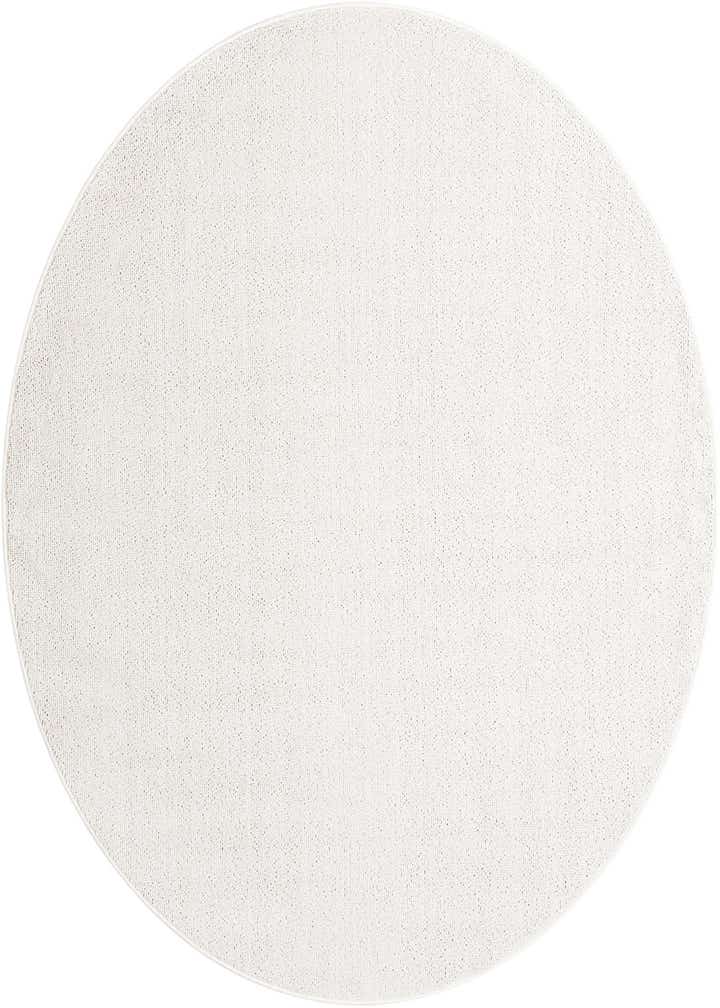 7' 10 x 7' 10 Easy-Clean Solid Indoor / Outdoor Round Rug