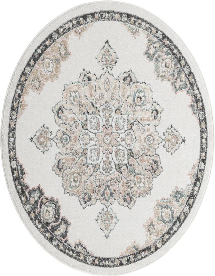 Detail image of 5' x 5' Parker Round Rug